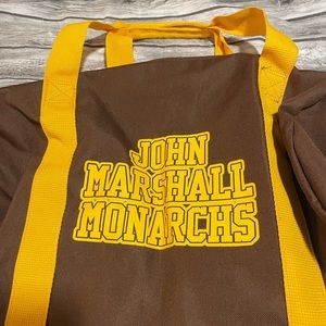 NEW JOHN MARSHALL MONARCHS BAG